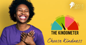 Kindometer Image with Happy Lady