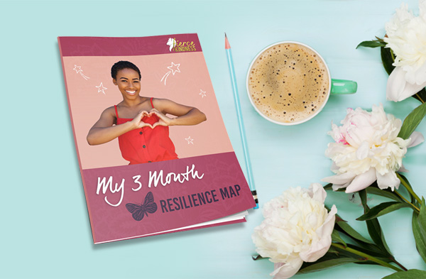 Fierce Kindness Newsletter Sign-up Image with Workbook