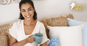 Happy Young Woman in Solitude