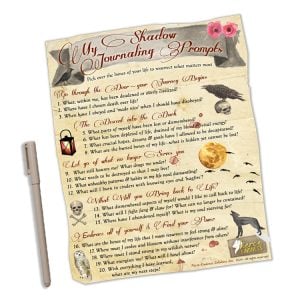 Printable with Shadow Work Journal Prompts for Halloween