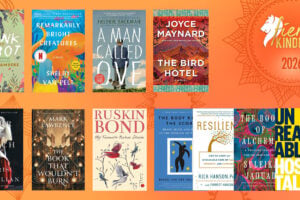 Summer Reads 2026 with 10 book images against Orange gradient background and mandala suns
