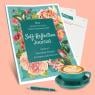 May MAIN Journaling Prompts Product Image with cup and pen
