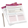 How to be Kind to Yourself PACT 4 Step Process Worksheet